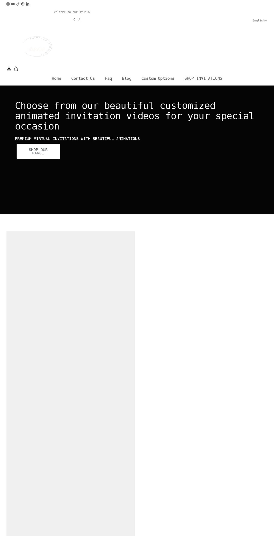 motionstamp.com shopify website screenshot