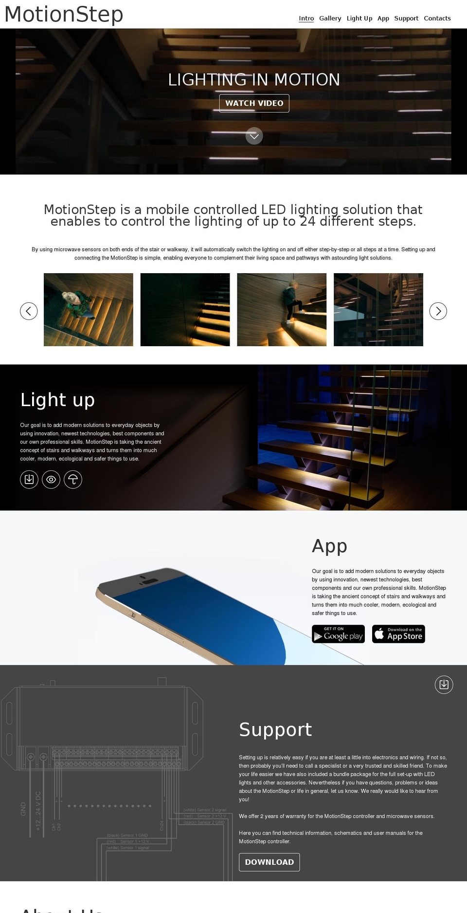 motionstep.com shopify website screenshot