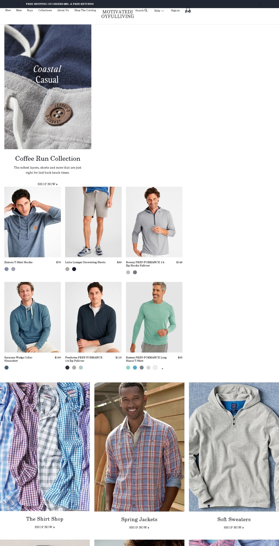 GS End of Season Sale - PROD Shopify theme site example motivatedjoyfulliving.com