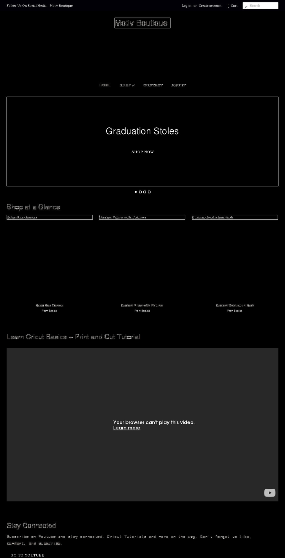 motivb.com shopify website screenshot
