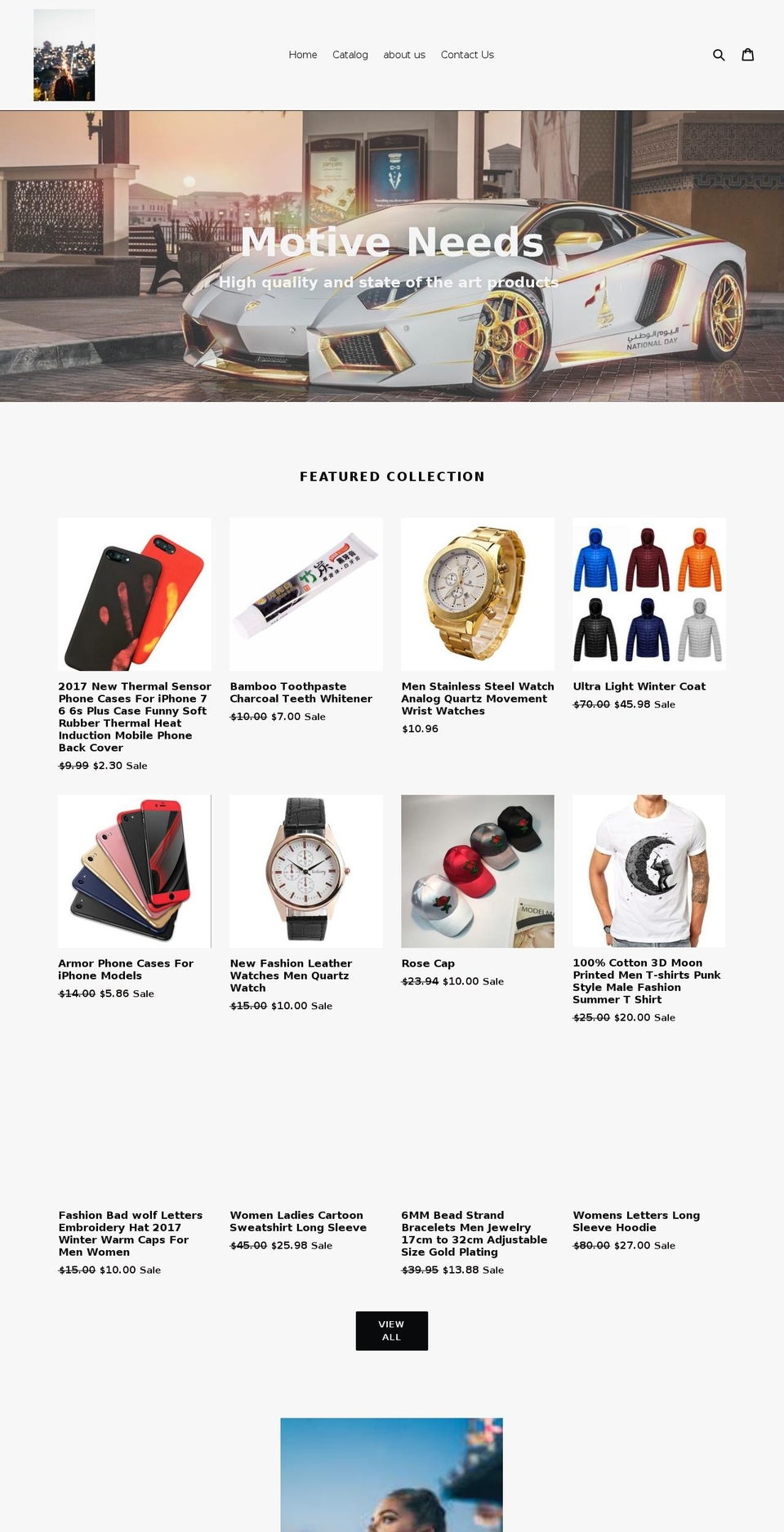 motive20.com — Shopify storefront screenshot