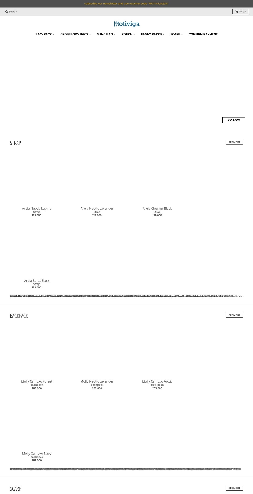 motiviga.com — Shopify storefront screenshot