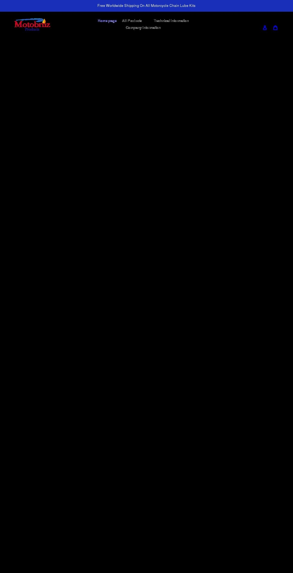 motobriiz.com shopify website screenshot
