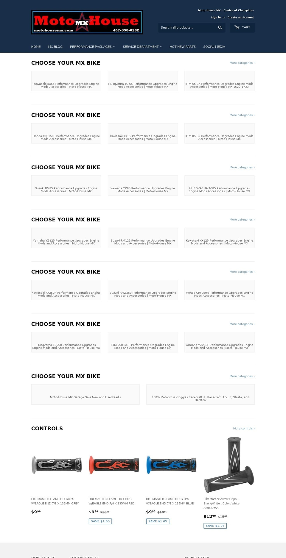 motohousemx.com — Shopify storefront screenshot