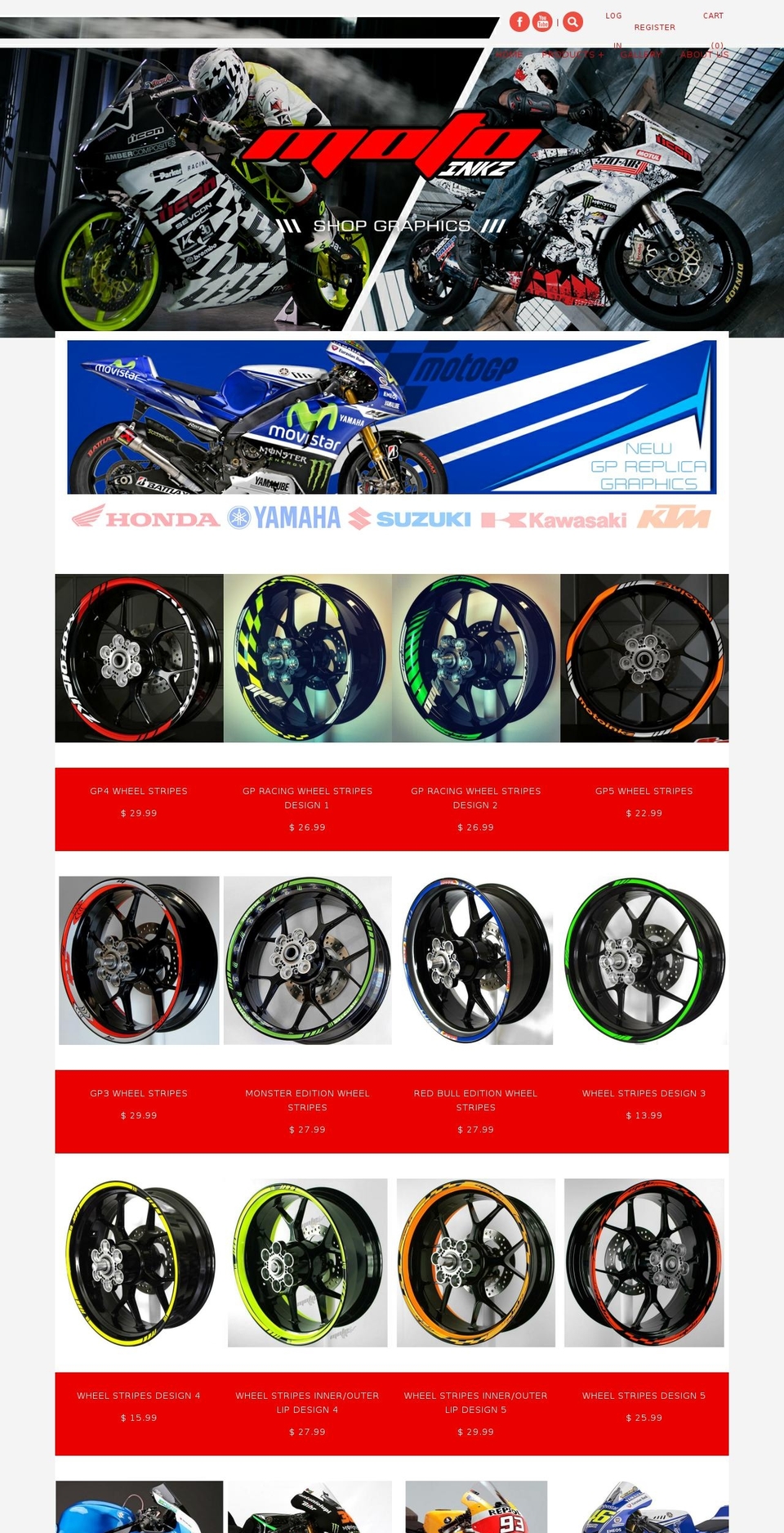 motoinkz.com shopify website screenshot