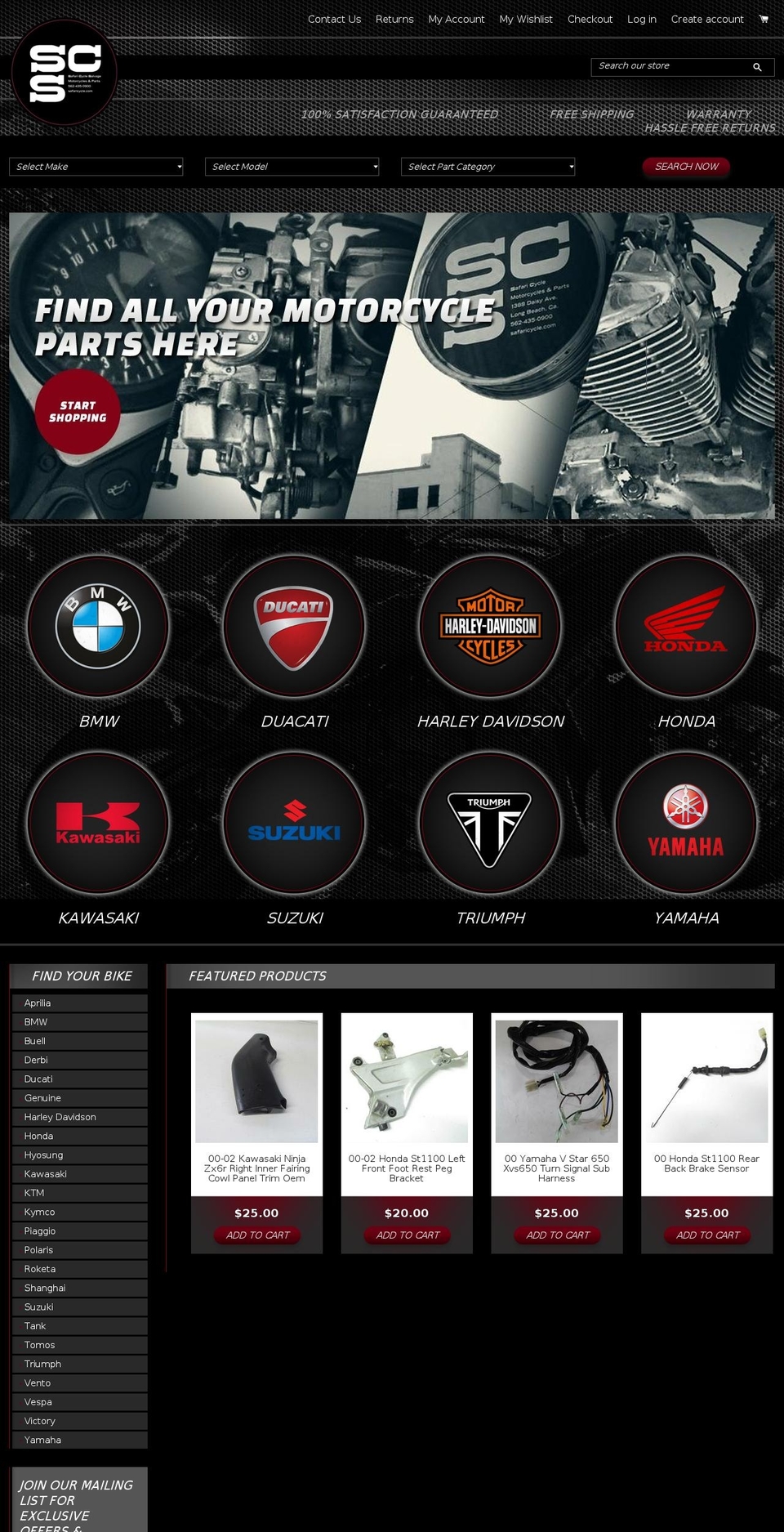 motolabsocal.com — Shopify storefront screenshot