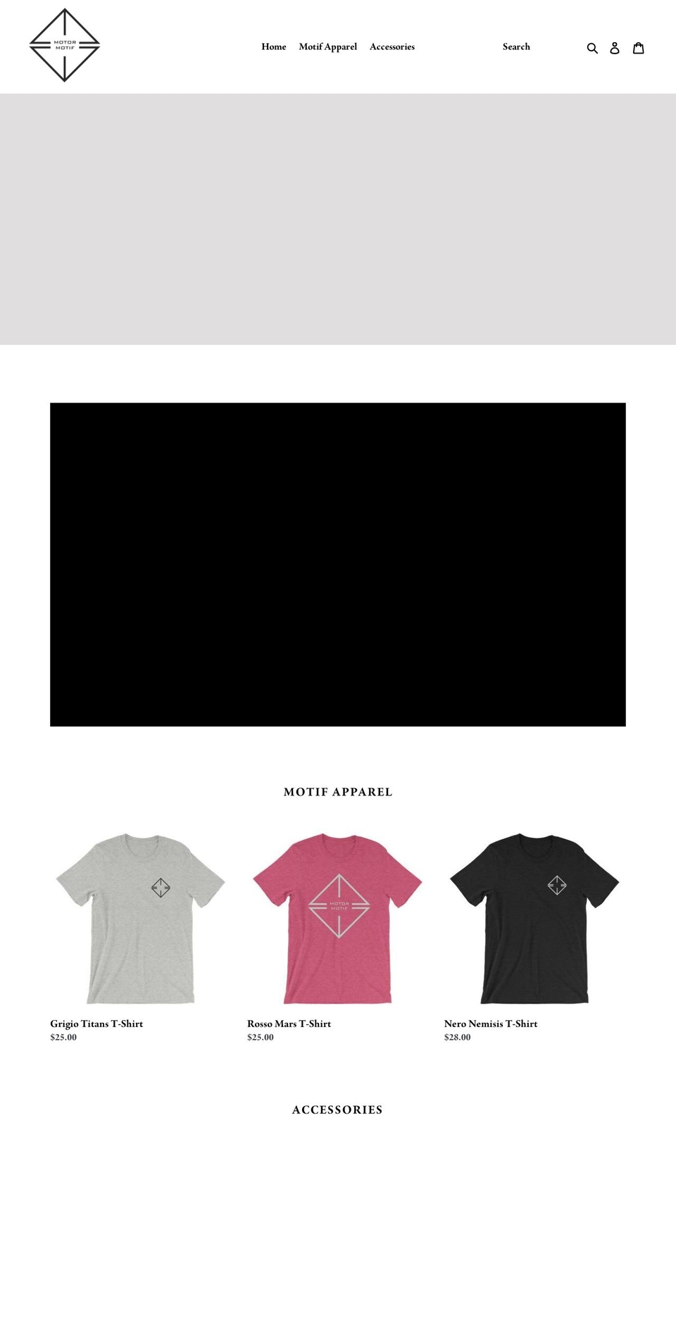 motor-motif.com — Shopify storefront screenshot