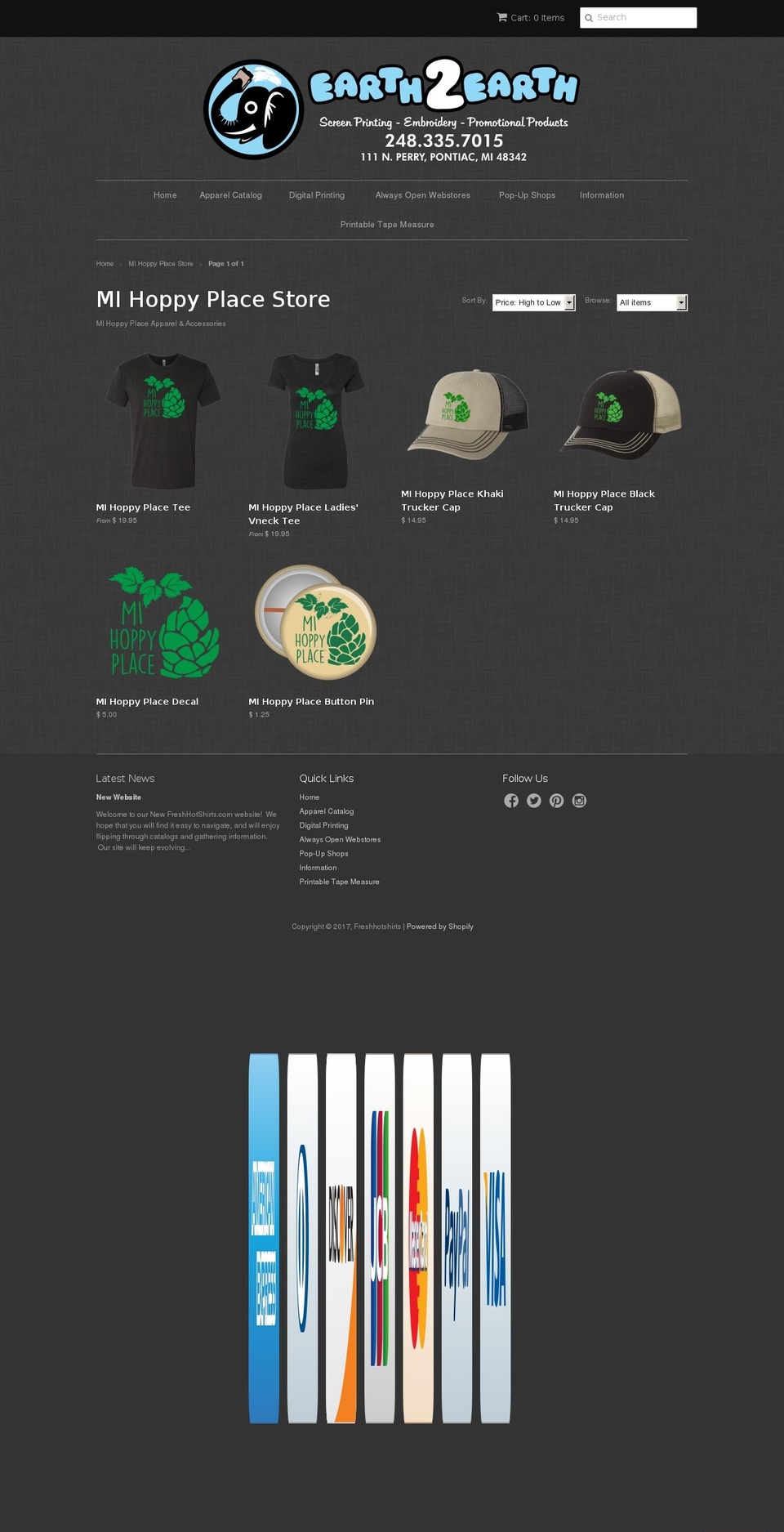motorcitygrowler.com shopify website screenshot