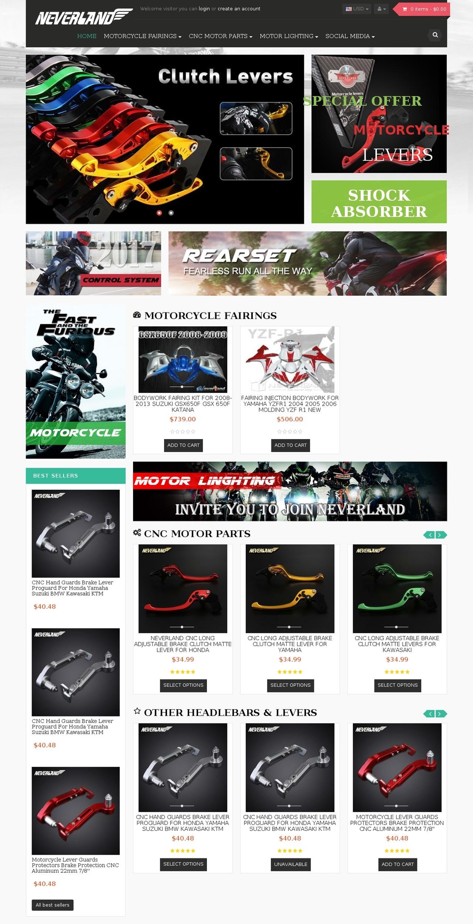 5.4-productpage-next Shopify theme site example motorcycle777.com