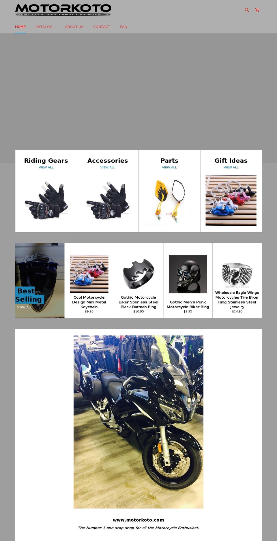 motorkoto.com — Shopify storefront screenshot