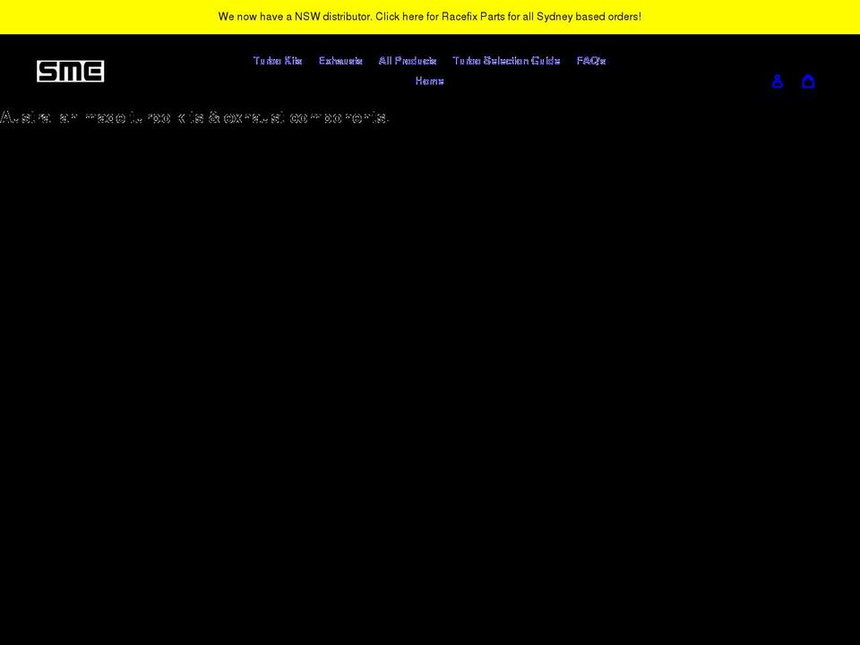 motorsport.sydney shopify website screenshot