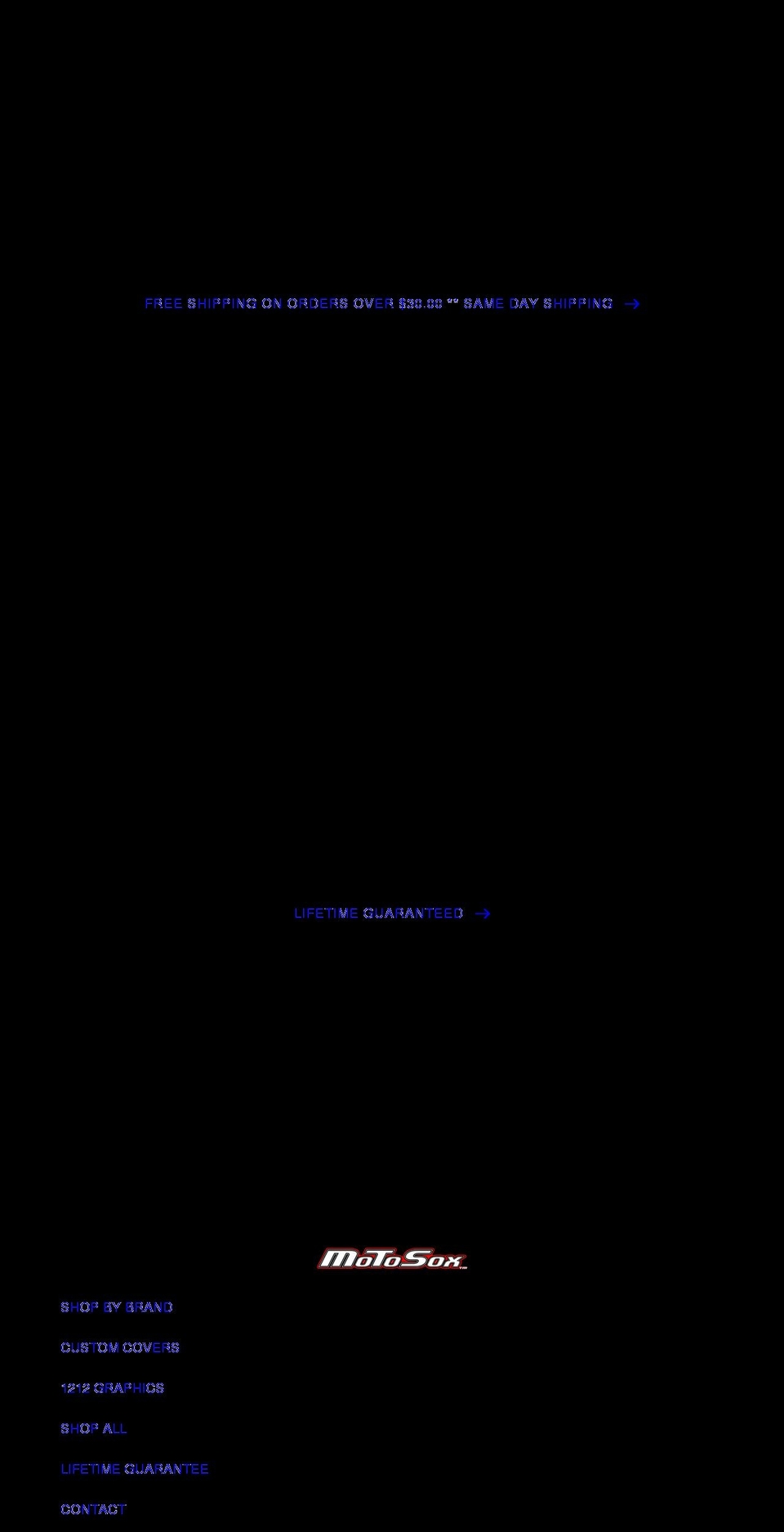 motosox.com shopify website screenshot