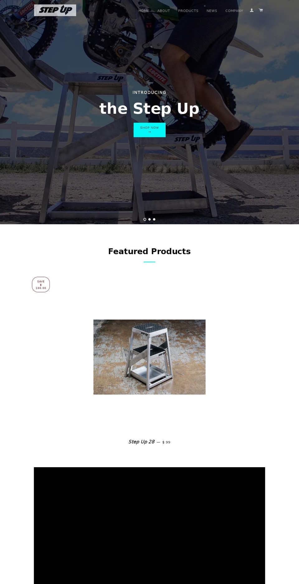 motostepup.com — Shopify storefront screenshot
