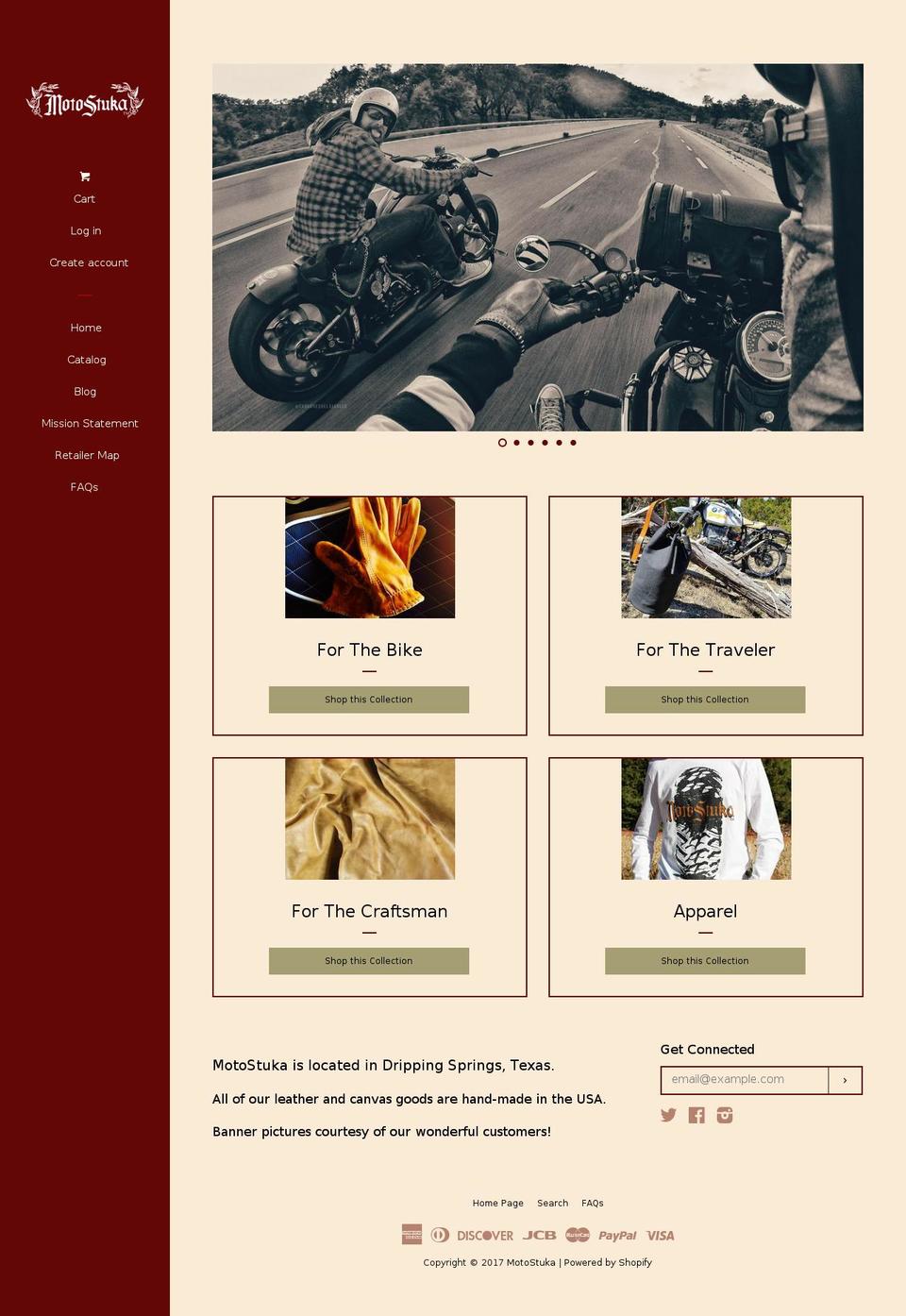 motostuka.com shopify website screenshot
