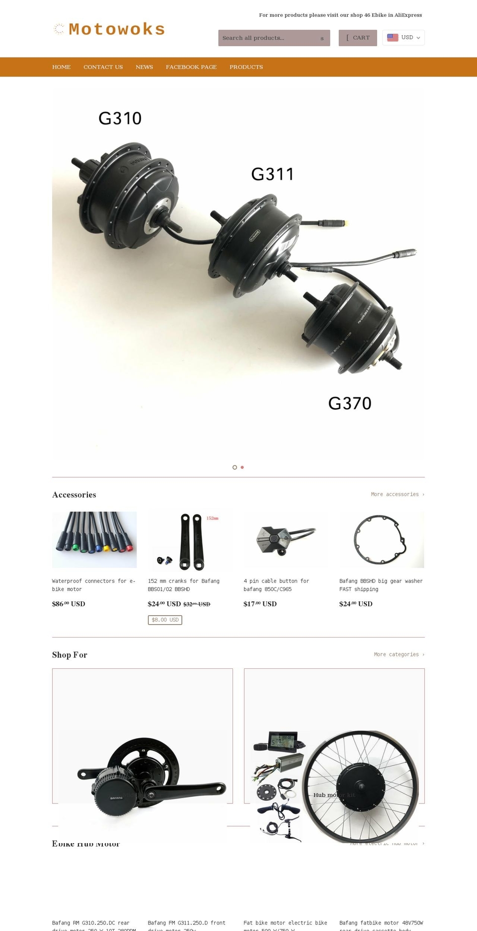 motowoks.com — Shopify storefront screenshot