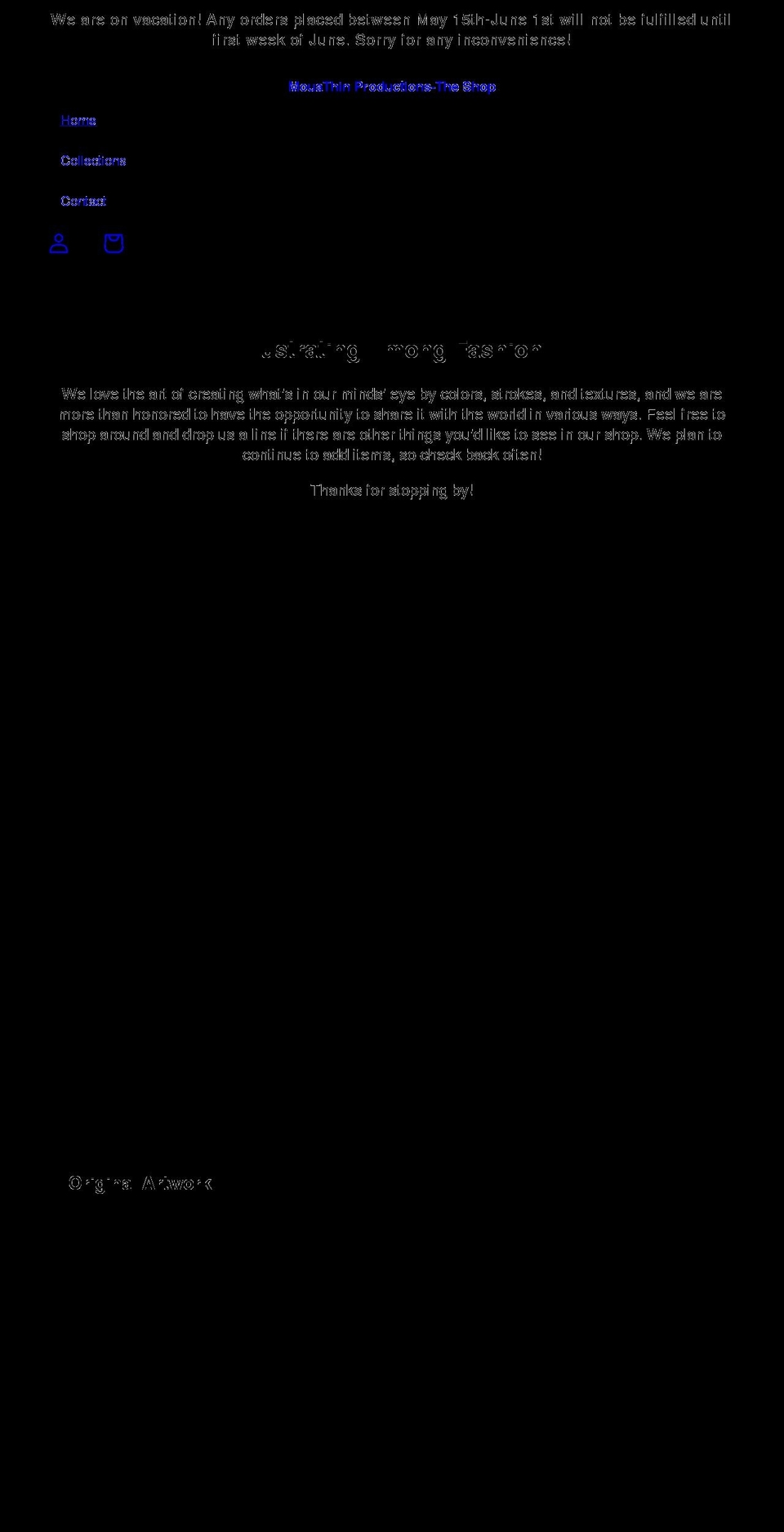 mouathintheshop.com shopify website screenshot