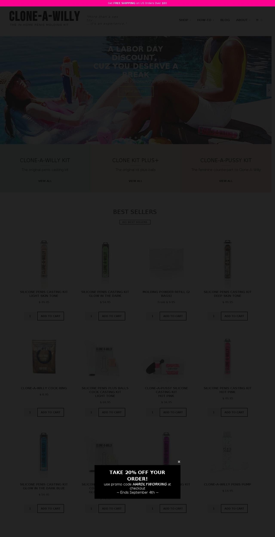 mouldanything.com — Shopify storefront screenshot