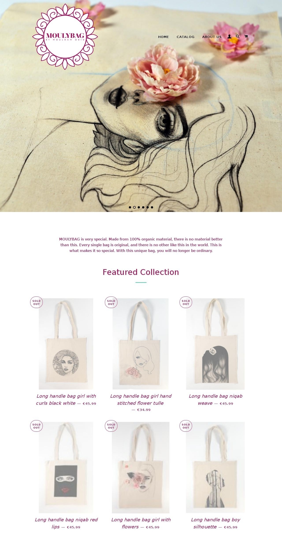 mouly-art.com — Shopify storefront screenshot