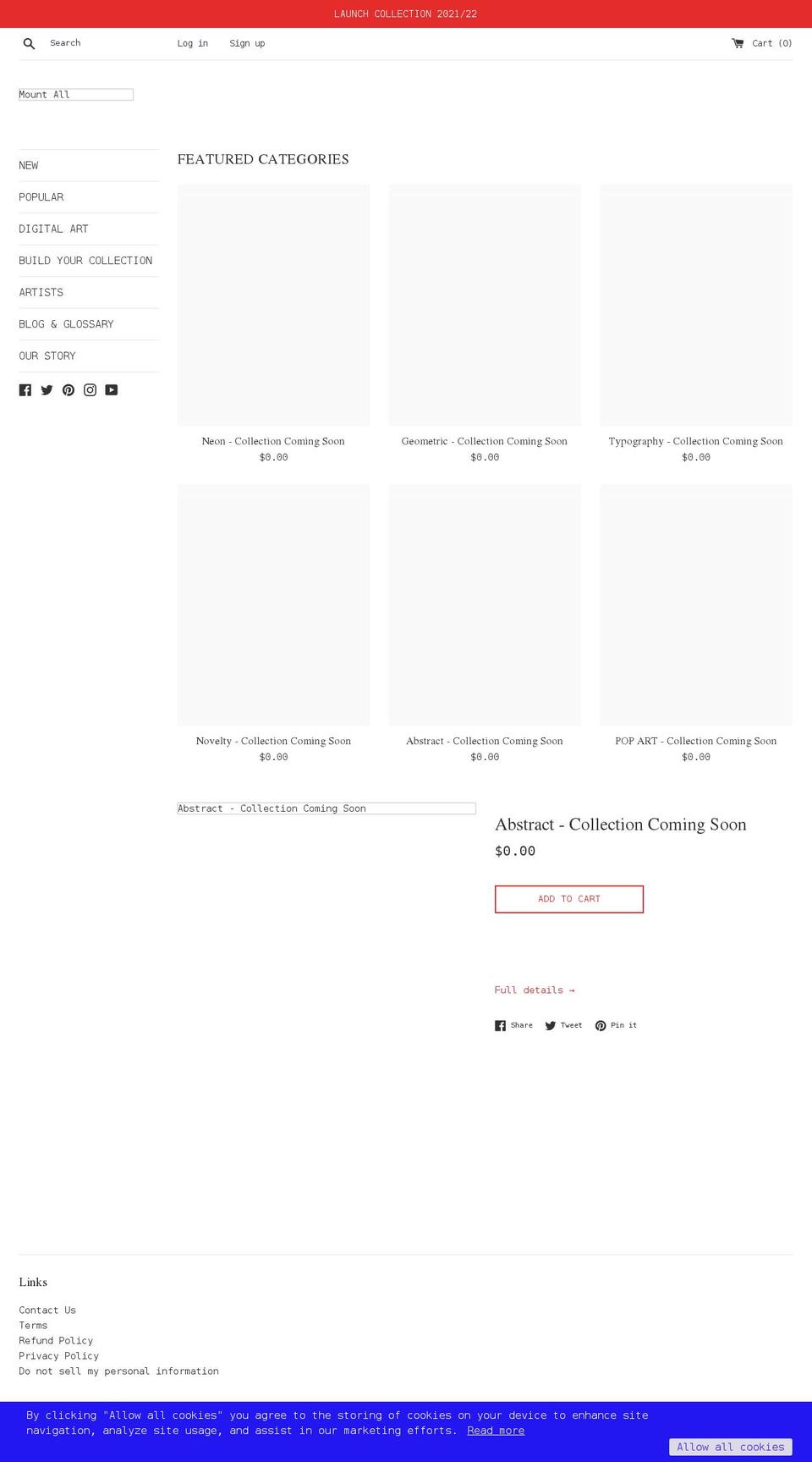 mount-all.com shopify website screenshot