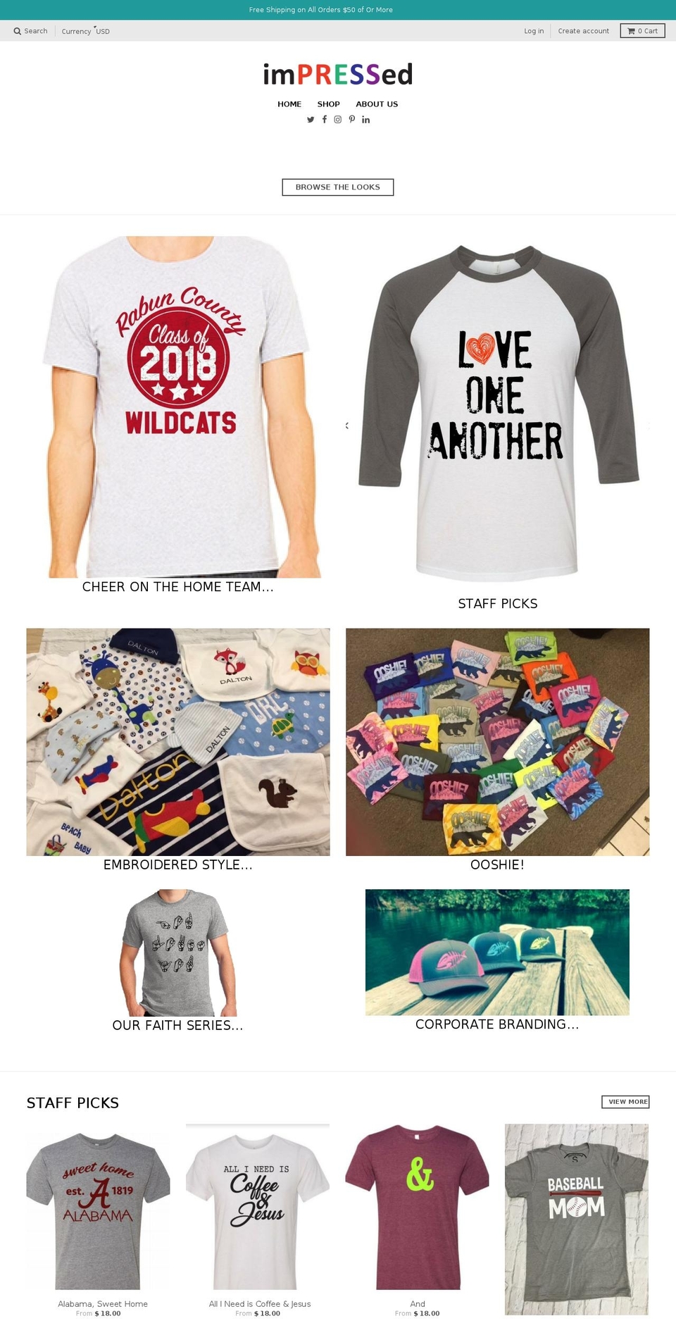 mountainmadearts.com — Shopify storefront screenshot