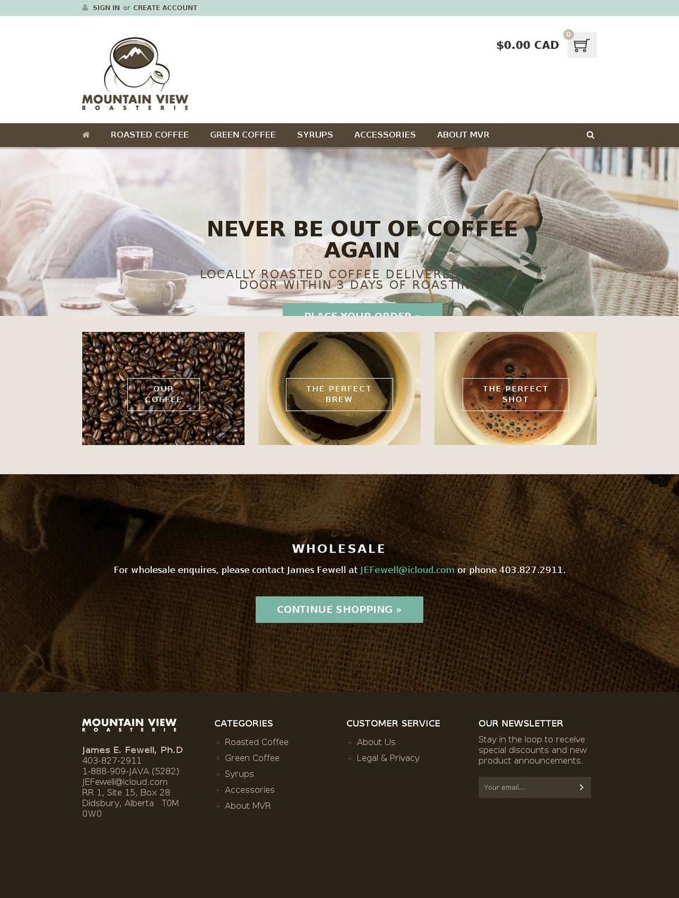 Bright-Theme RO CSP Fix Shopify theme site example mountainviewroasterie.com