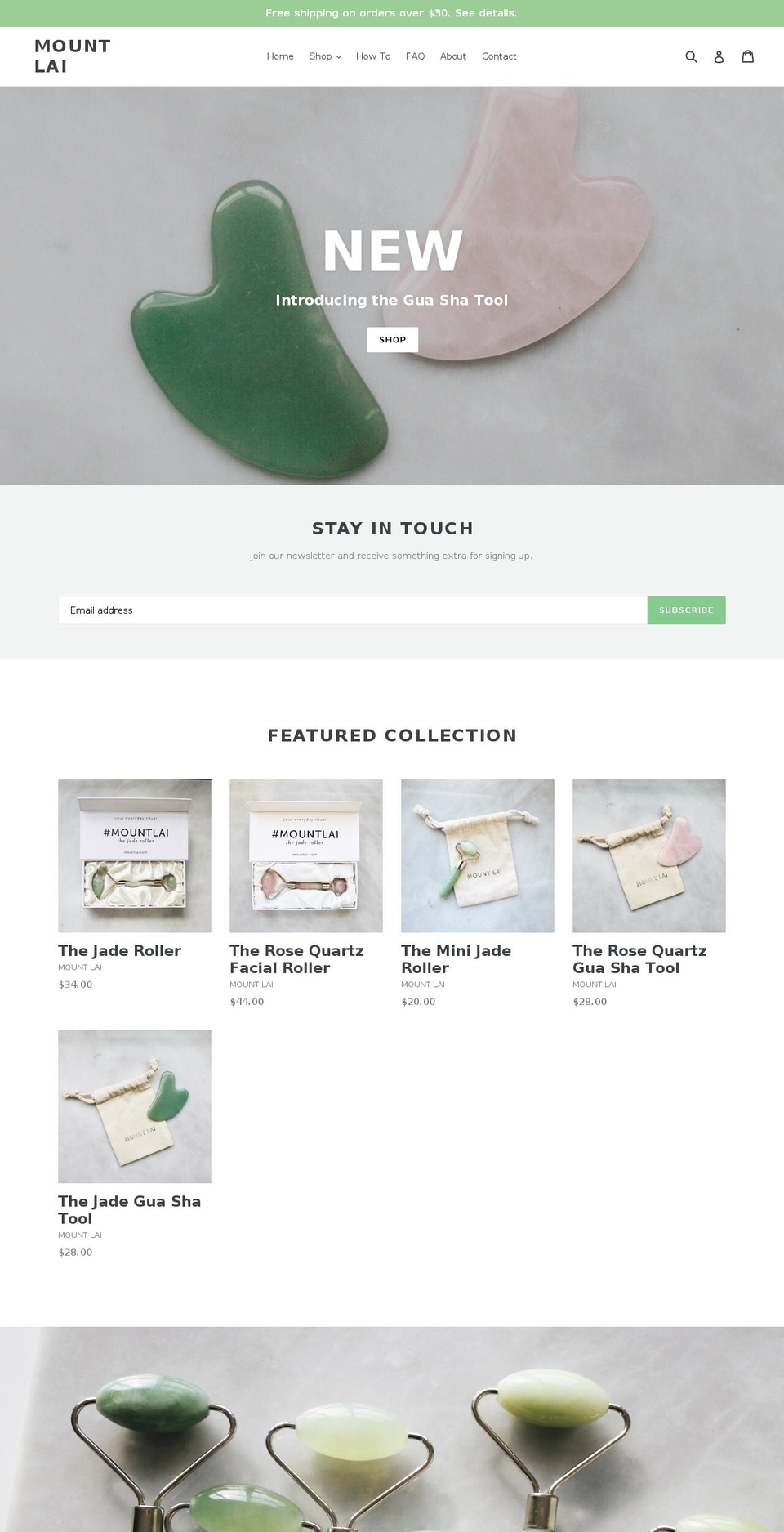 mountlai.com shopify website screenshot