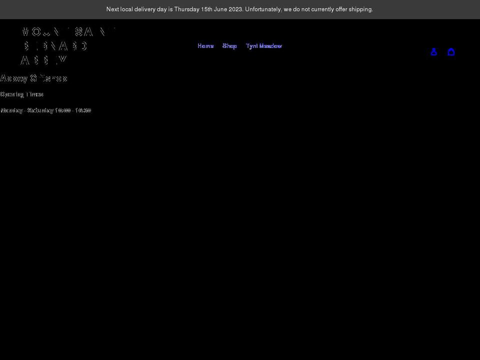 mountsaintbernardshop.org shopify website screenshot