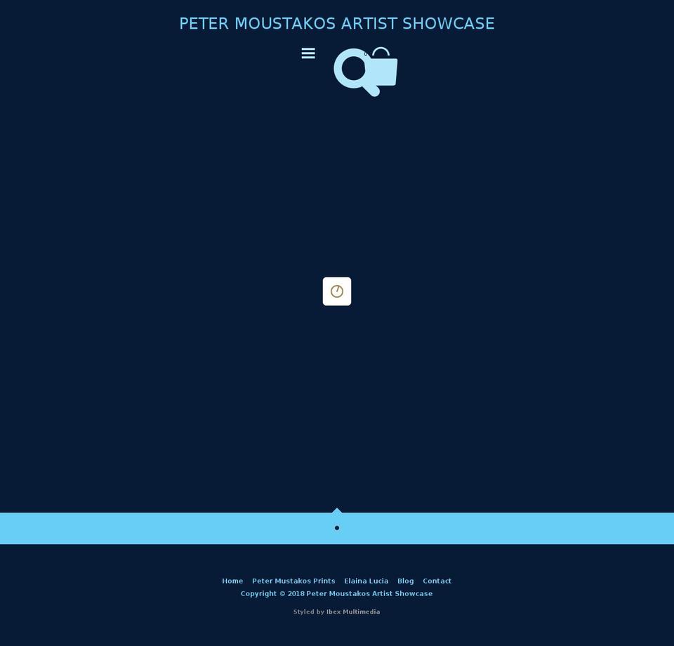 moustakos-art.com shopify website screenshot