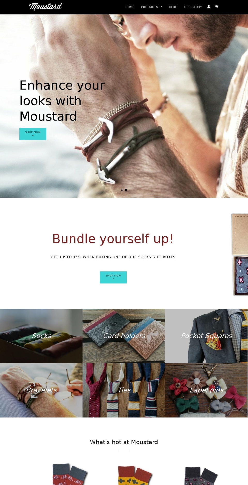 moustard.co.uk shopify website screenshot