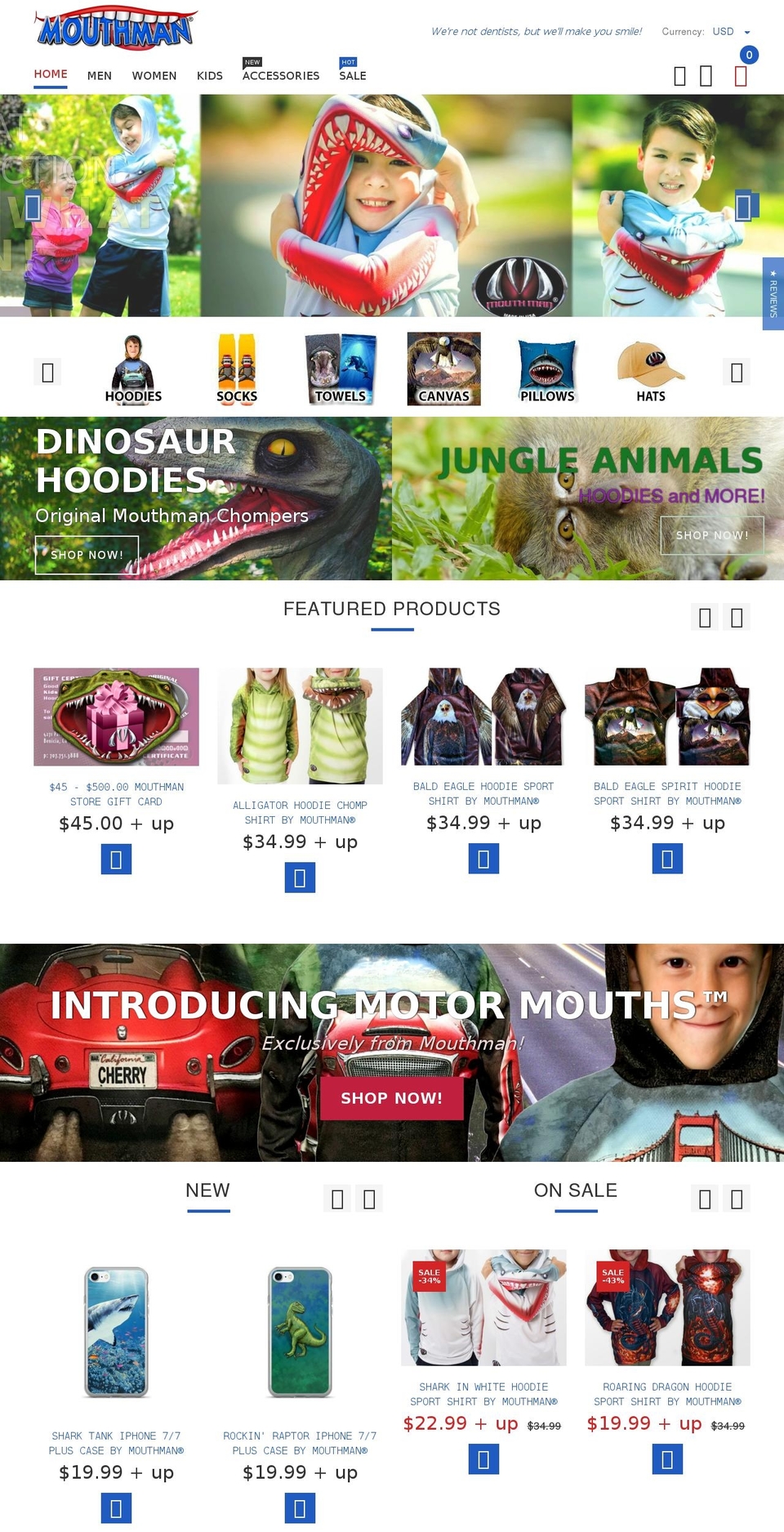 Mouthman-v2-1-5 Shopify theme site example mouthpillow.com