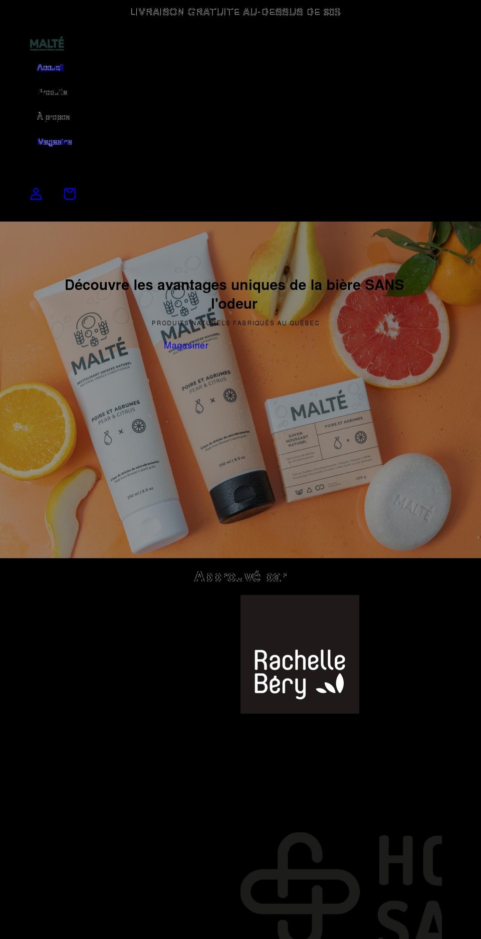 mouvementmalte.com shopify website screenshot