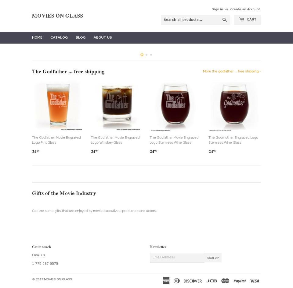 Avatar Shopify theme site example moviesonglass.com