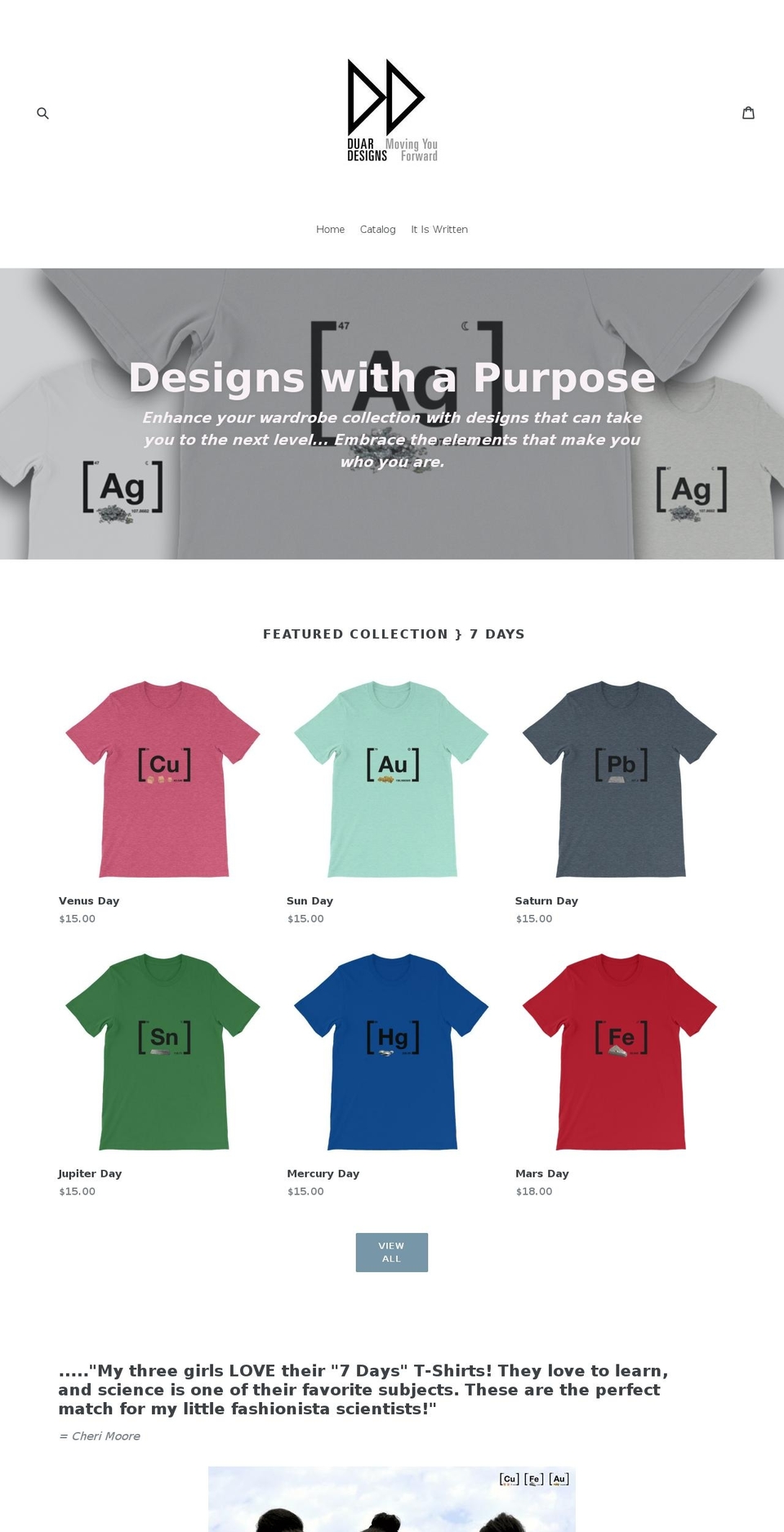 movingyoufwd.com — Shopify storefront screenshot