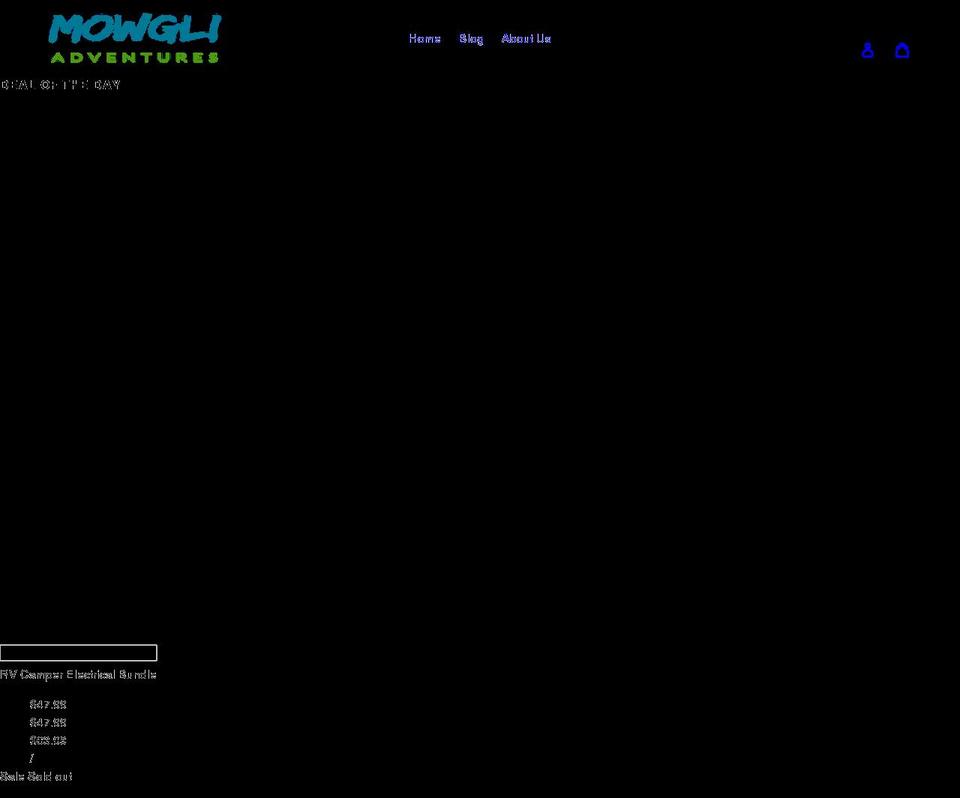 mowgli-adventures.myshopify.com shopify website screenshot
