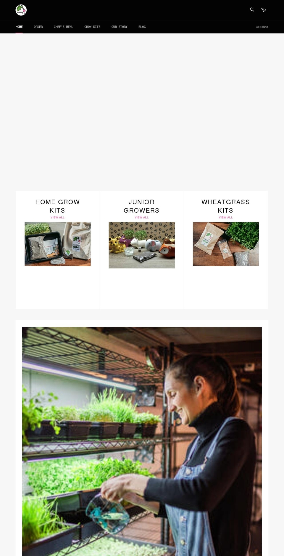 moxie-greens.com shopify website screenshot