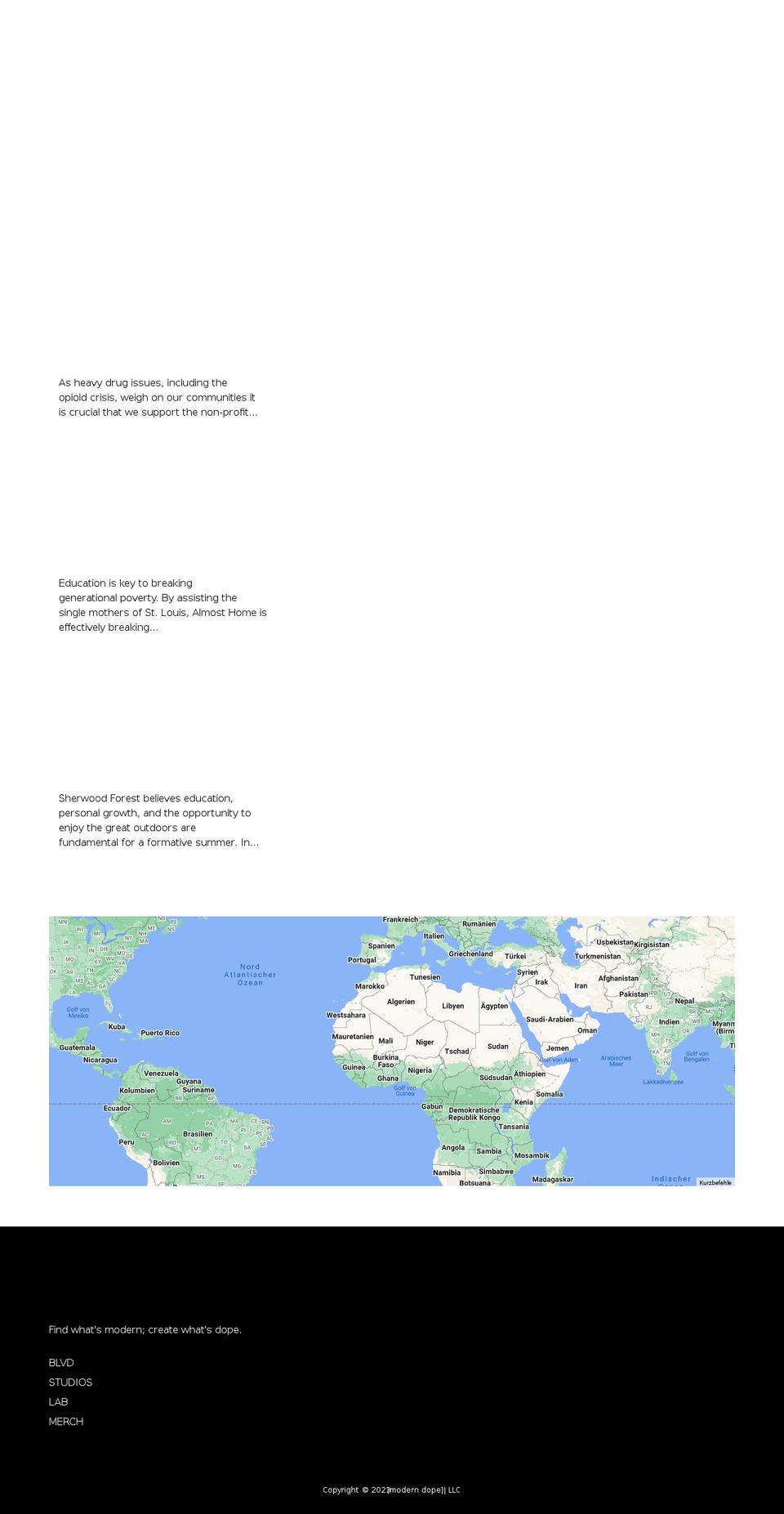 moxieforcharity.com — Shopify storefront screenshot