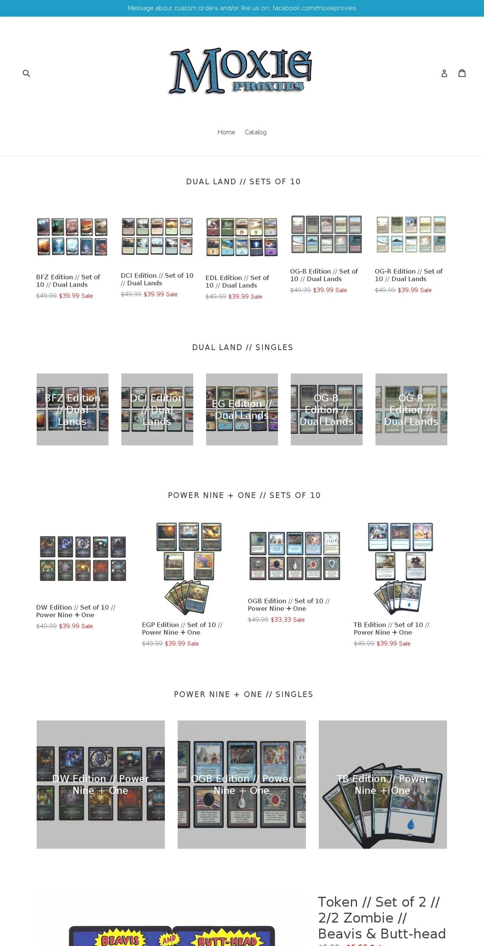 moxieproxies.com — Shopify storefront screenshot