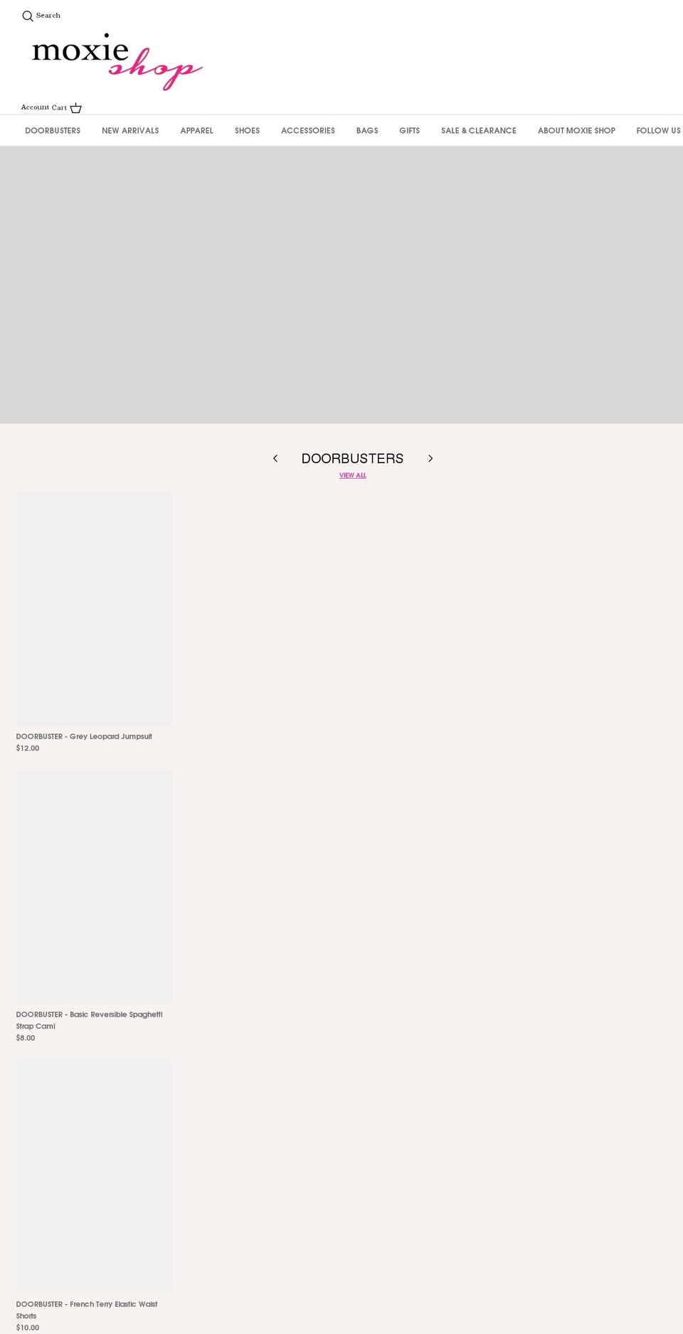 moxieshopplus.com — Shopify storefront screenshot