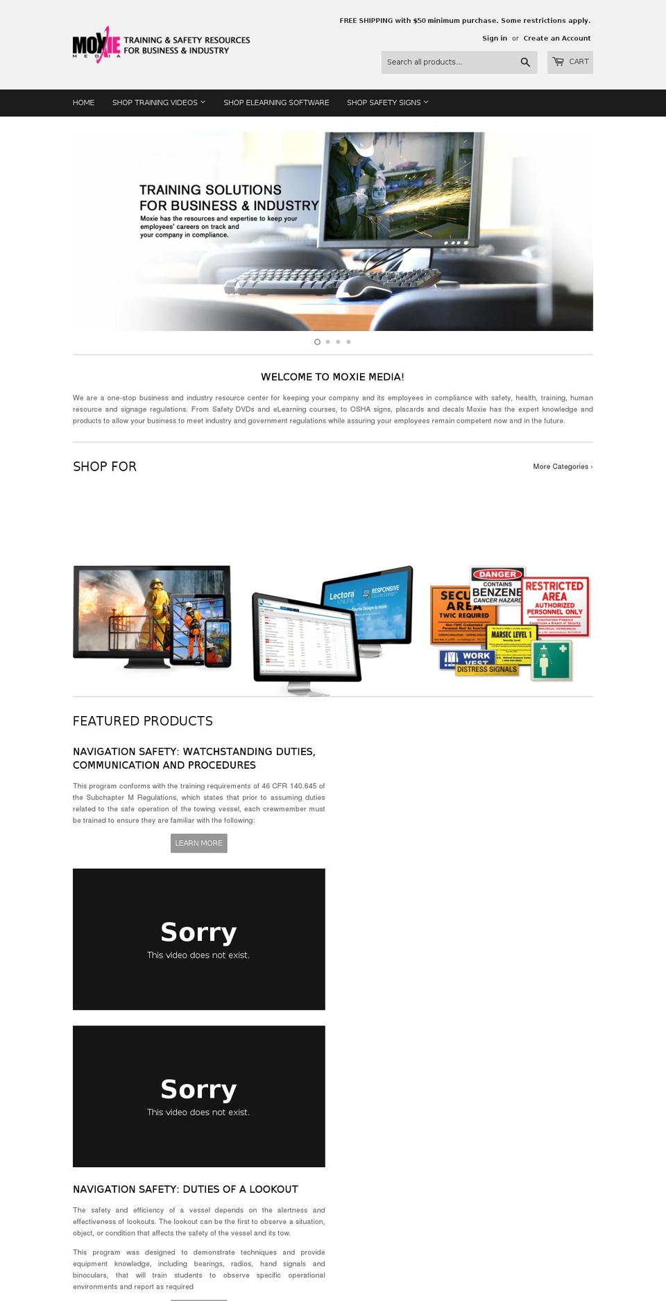 moxietraining.com shopify website screenshot
