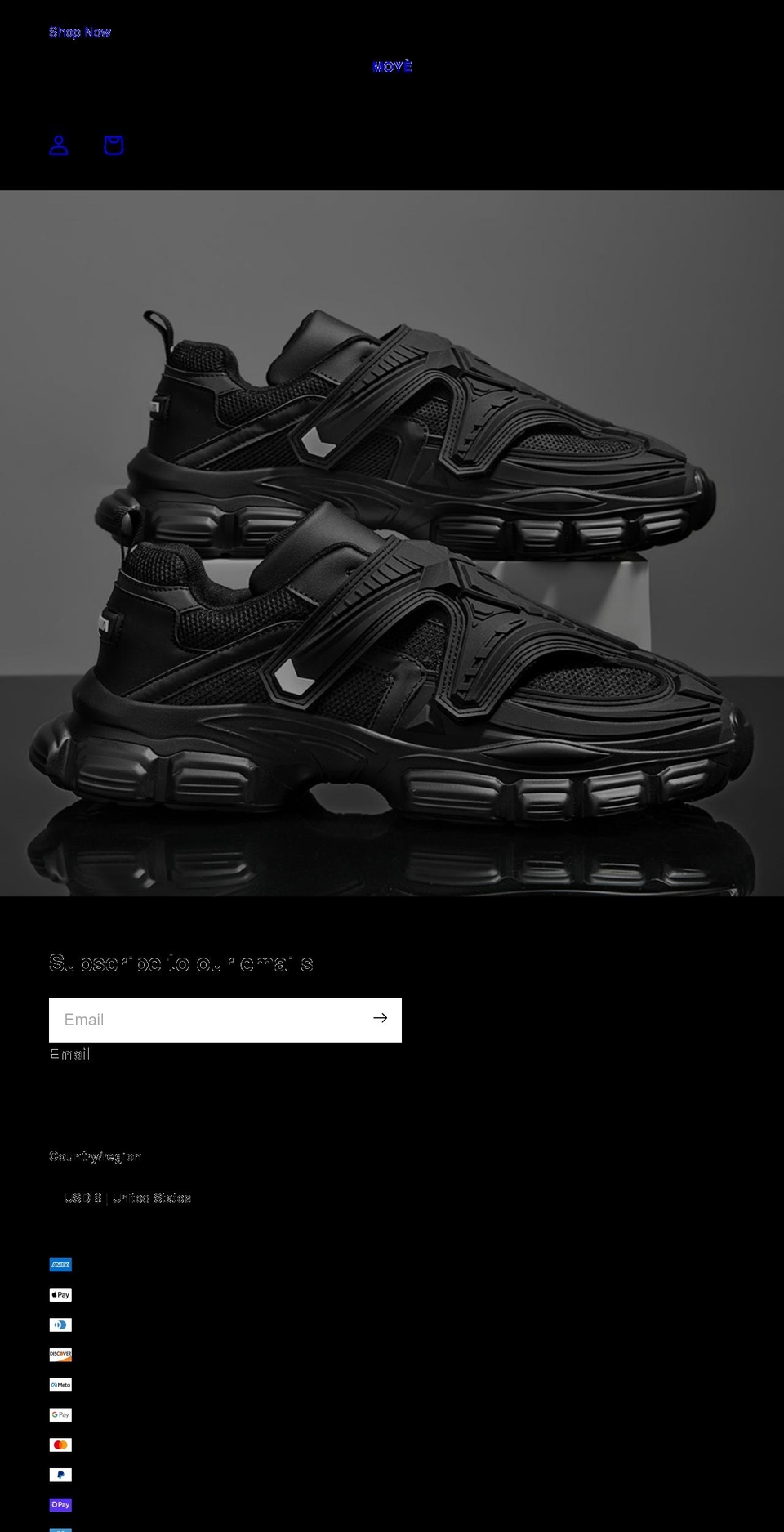 moy-e.com shopify website screenshot