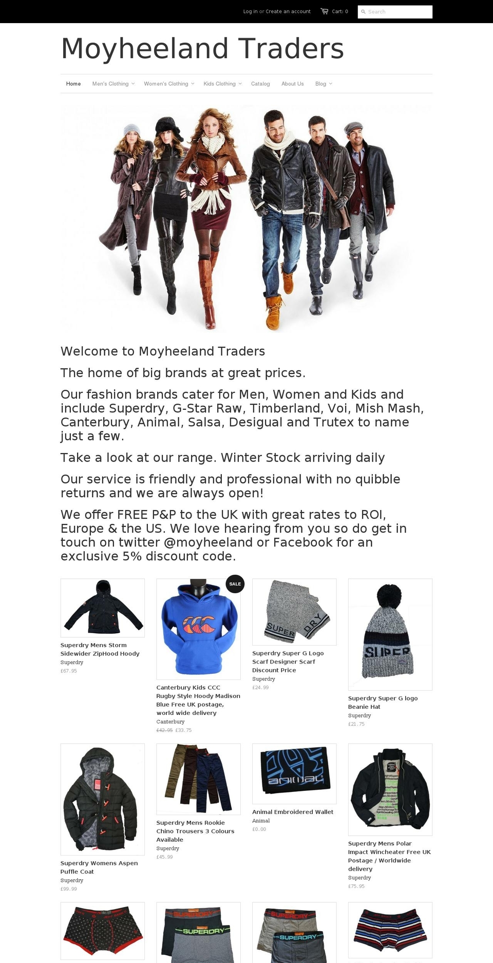 moyheelandtraders.com shopify website screenshot