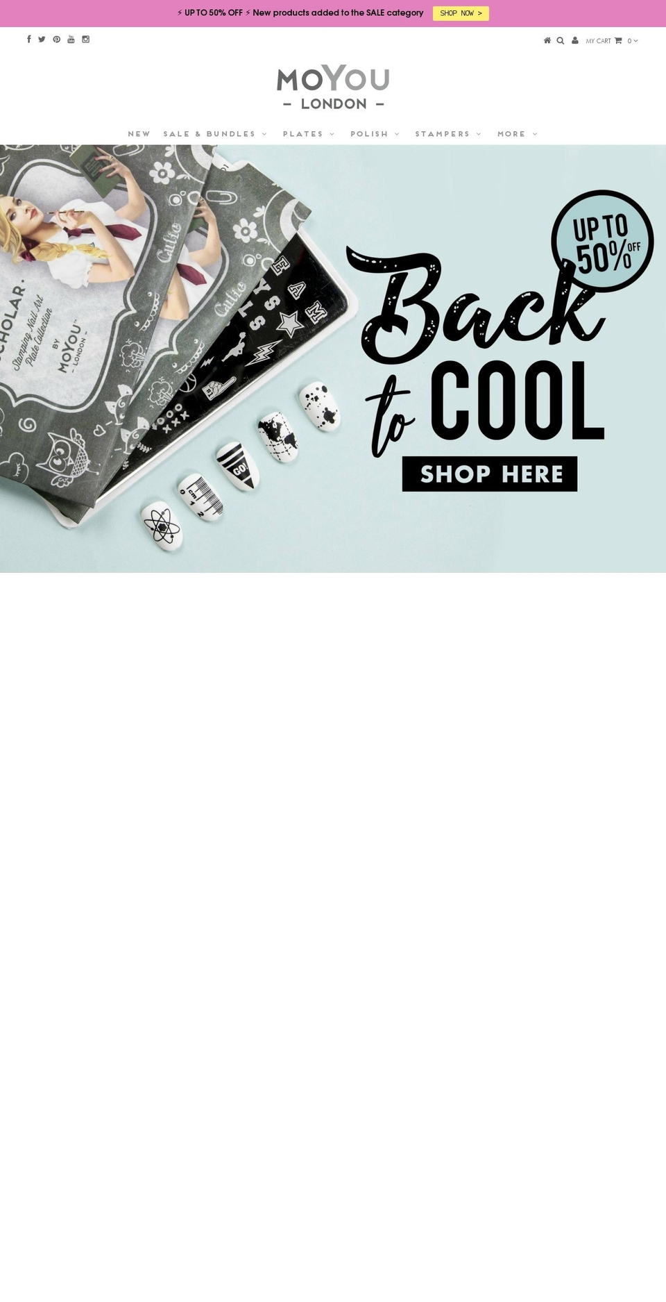 moyounailedit.com — Shopify storefront screenshot