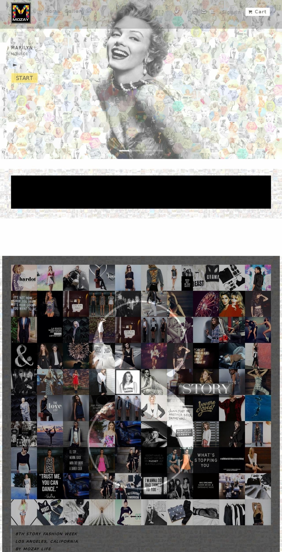 mozayworld.com shopify website screenshot