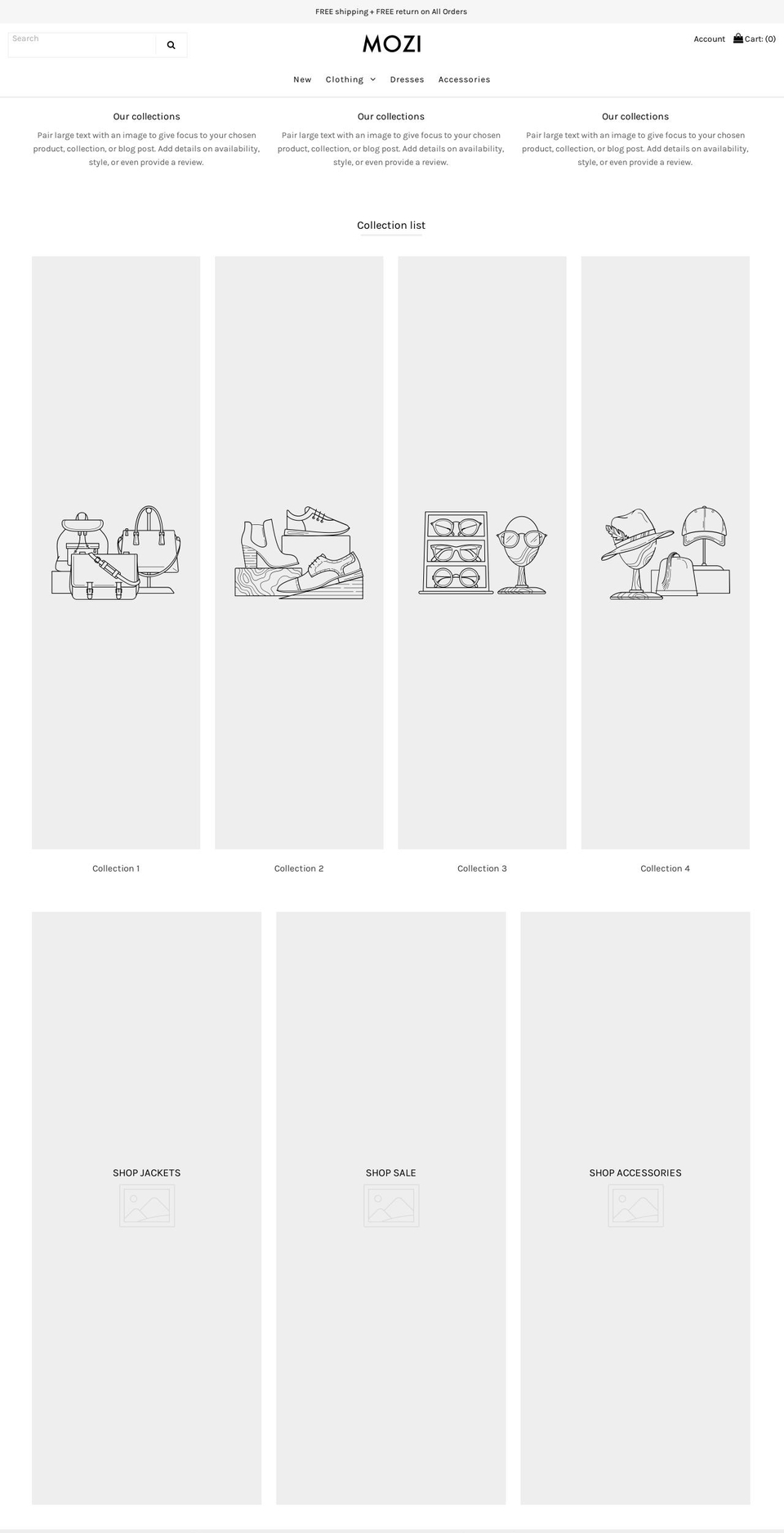 mozistore.com — Shopify storefront screenshot