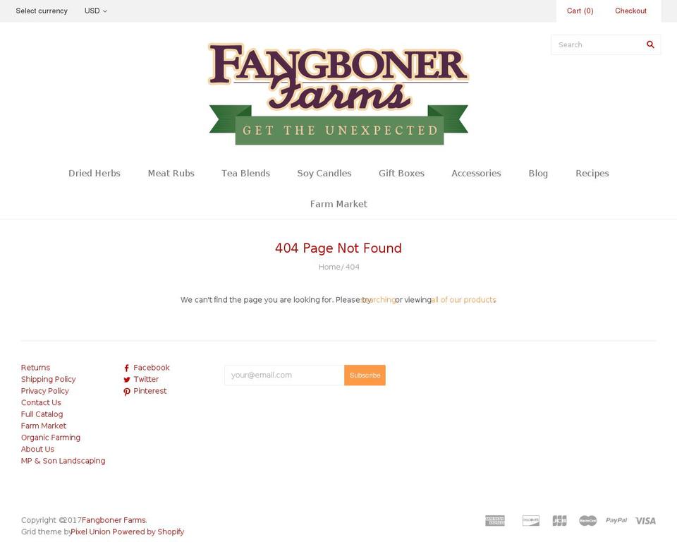 mpandsonlandscaping.com shopify website screenshot