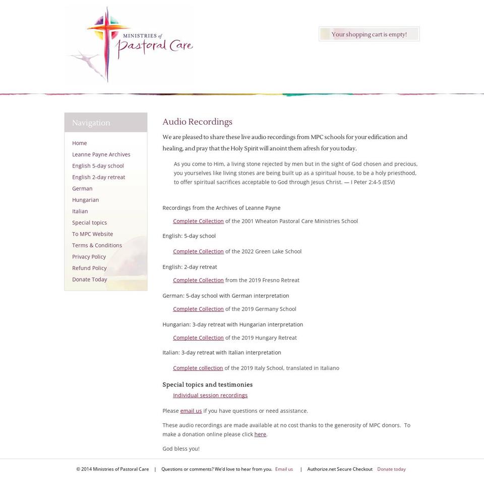 mpcs.myshopify.com shopify website screenshot