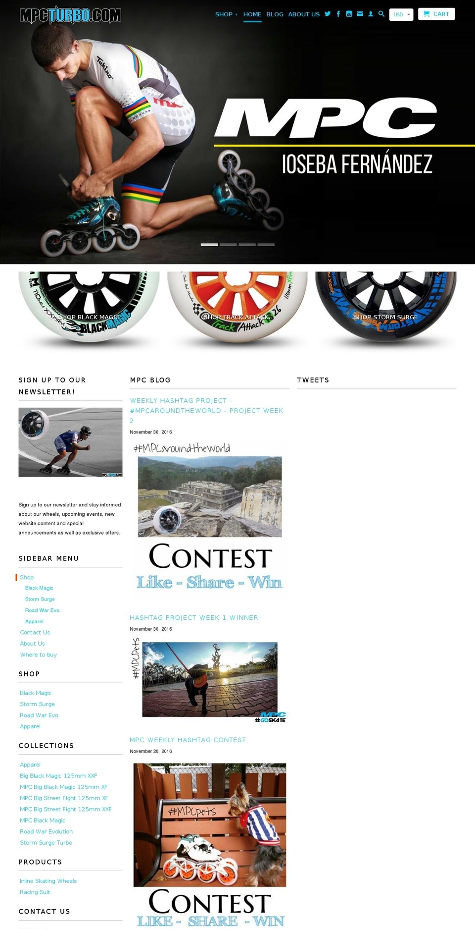 mpcspeedracing.com shopify website screenshot