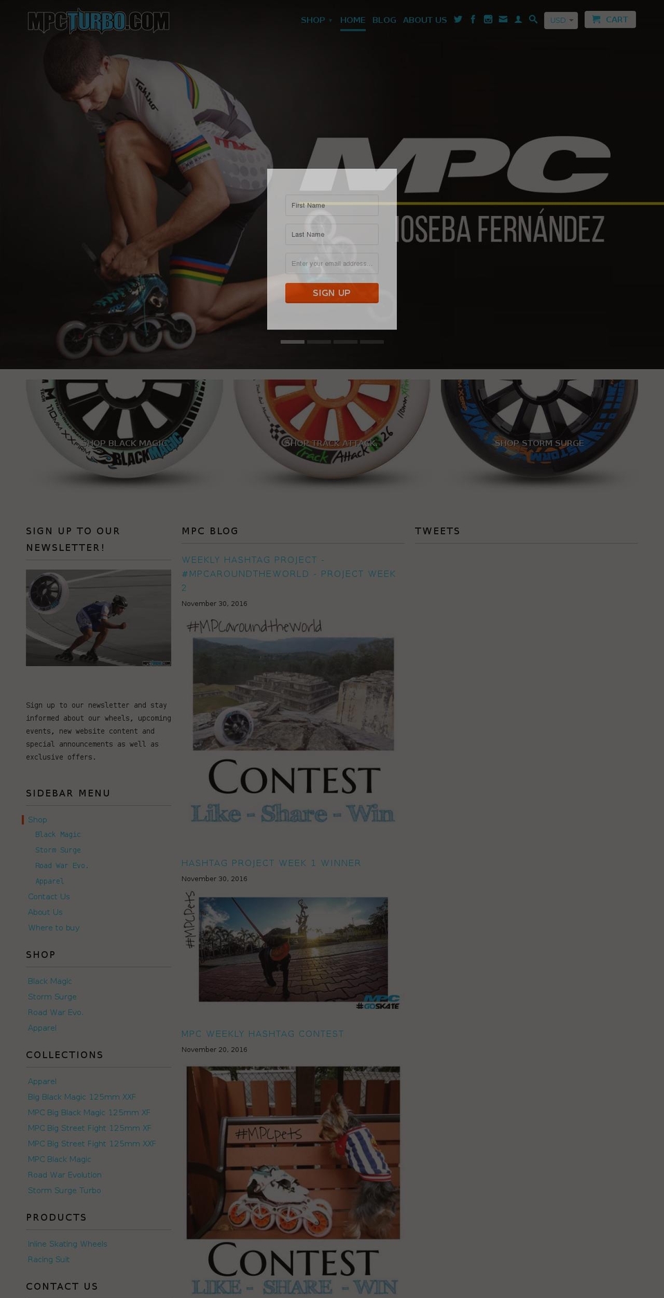 mpcwheels.org shopify website screenshot