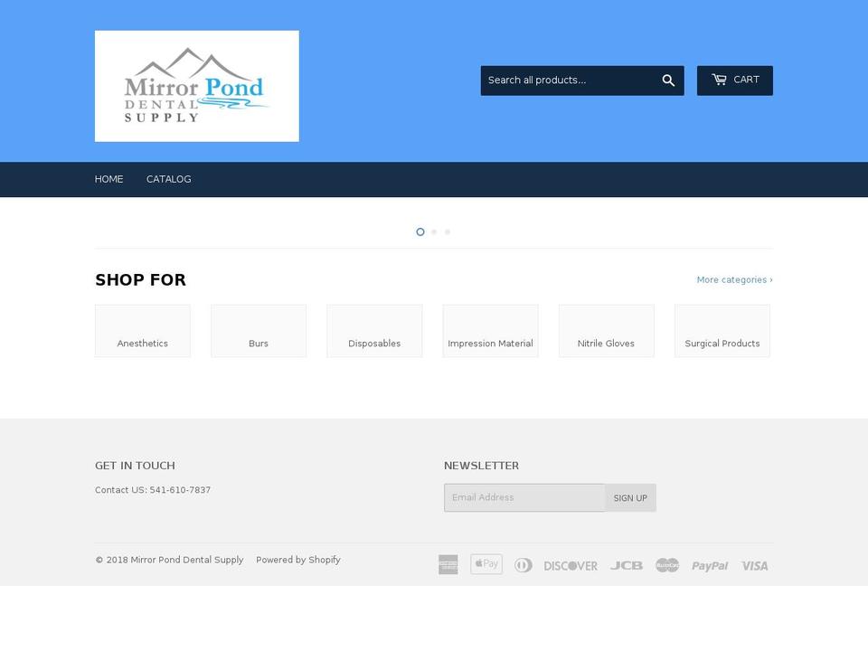 mpdsupply.biz shopify website screenshot