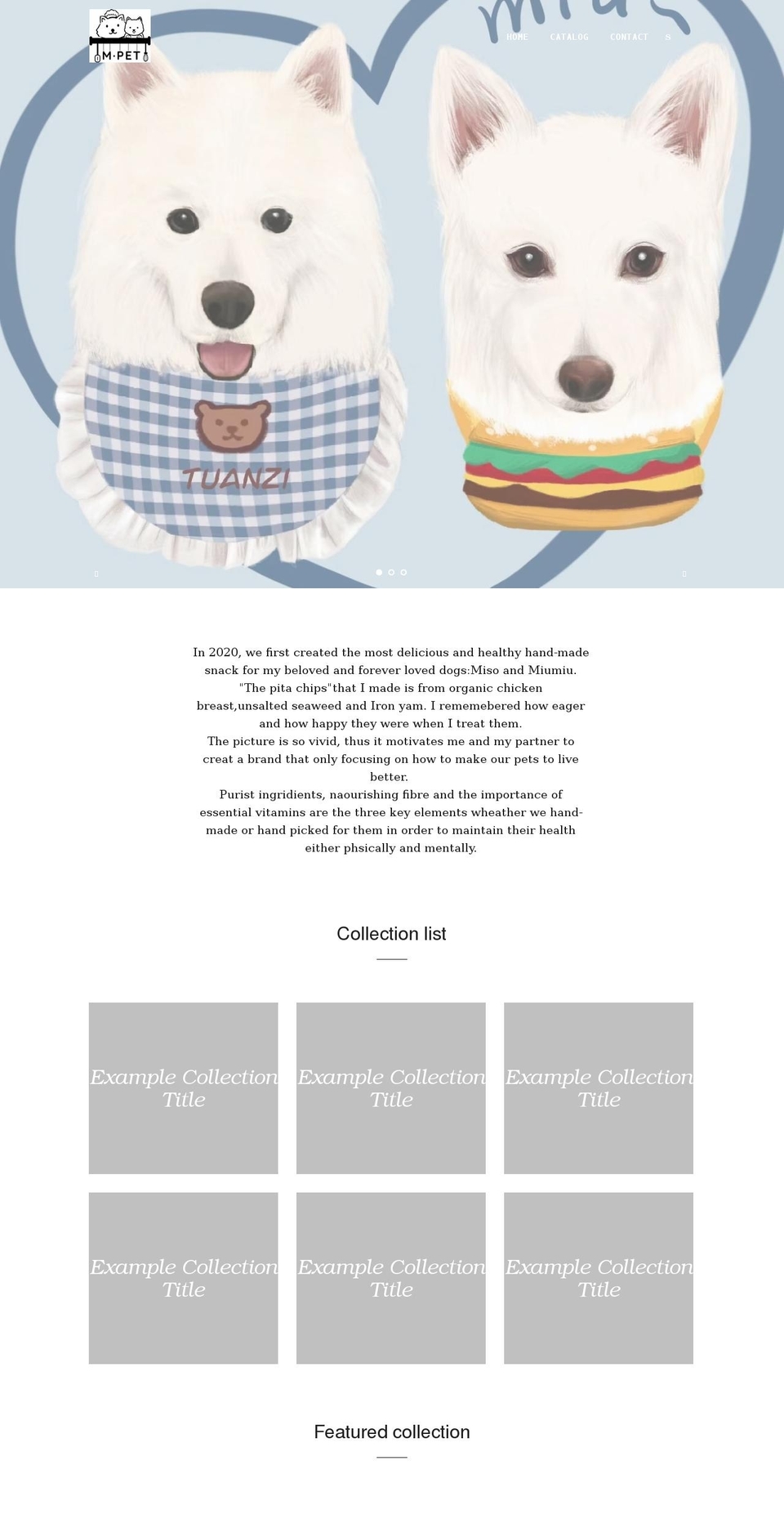 mpetstore.com shopify website screenshot